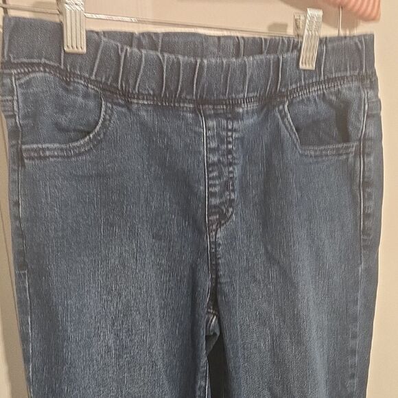 Cat & Jack Dark Blue Flare Jeans - Picture 2 of 5